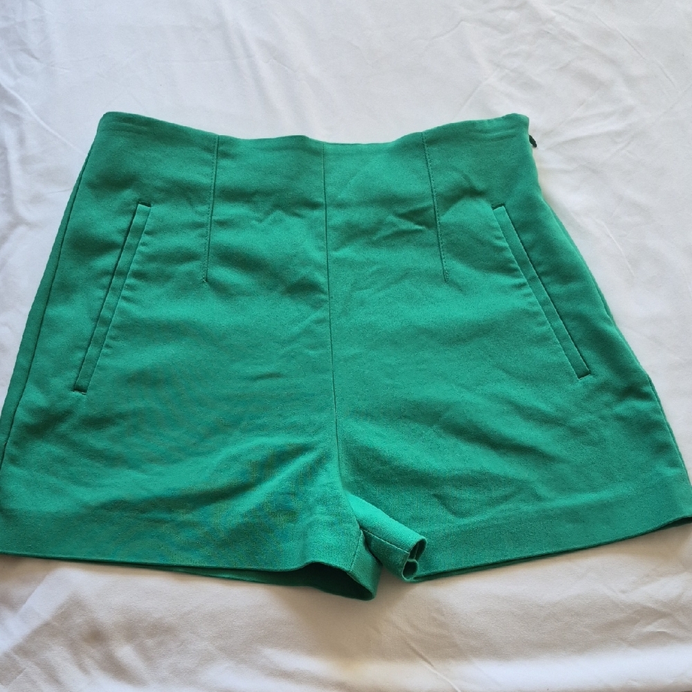 Green Women's Shorts